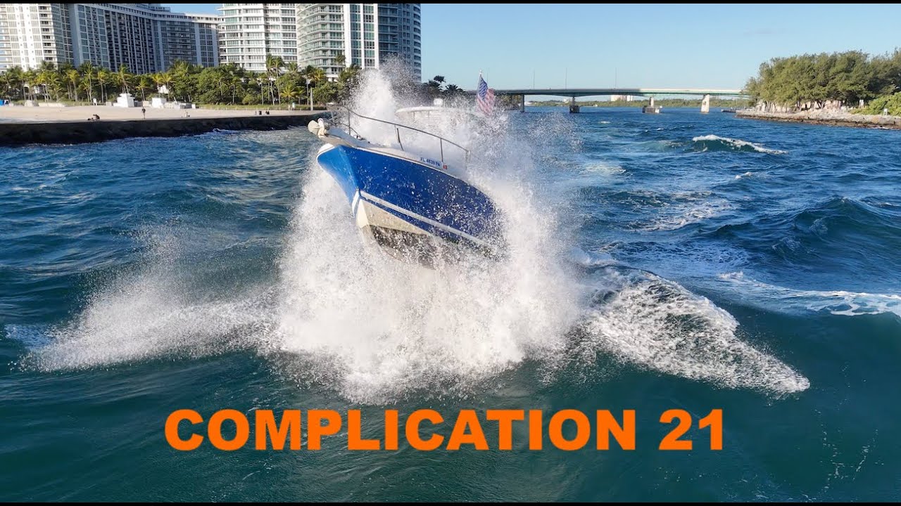 HAULOVER INLET DRONE COMPILATION 21 | BEST BOATING MOMENTS | EXLYAR