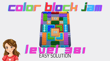 Color Block Jam Level 381 Easy Solution Walkthrough