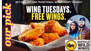 Buffalo Wild Wings | Daily Vlog | WING Tuesdays | Our Pick | Informative