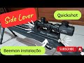 Side lever quickshot  beeman instalao completa passo a passo air airsoft carabina rossi pcp