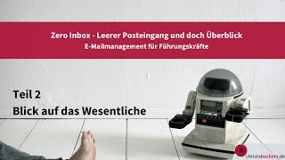Zero Inbox E Mailmanagement für Führungskräfte 2