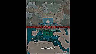fatimid caliphate vs timurid empire || requested