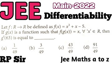 Let f:R-R be define as f(x)=x^3+x-5. If g(x) is a function such that f(g(x))=x for all x€R , then g