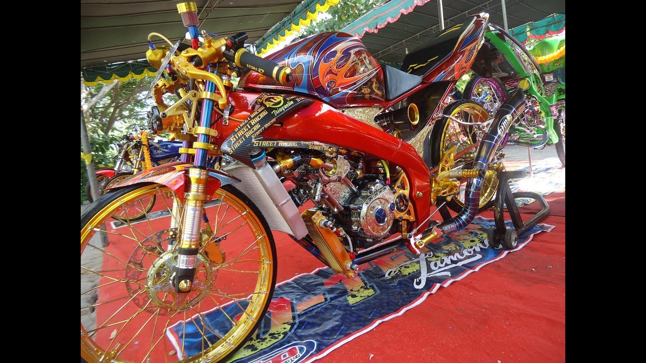 Modif Motor Vixion Extreme Drag Style Contest Full 