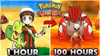 i Played Pokemon Omega Ruby  For 100 Hours | Meri 🏆 Champion banne ki journey