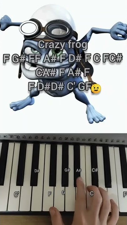 How To Play Crazy Frog On Piano How to play Crazy frog -Axel F on piano 🎹 tutorial - YouTube
