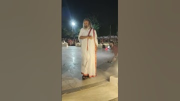 Thumbnail of Today Maha satsang with Gurudev @ art of living international centre Bangalore #gurudev #artofliving