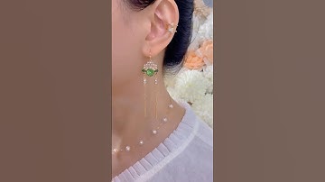 New Arrivals Beautiful Korean Earrings Design#shorts#trending#viral##