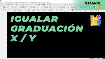 Español - Equal X / Y Grading | TUKAdesign Video Help | CAD Pattern Making Software | Spanish