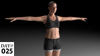 Adobe Fuse Characters: Realistic Eye Light and PBR Skin Shader in Cinema 4D