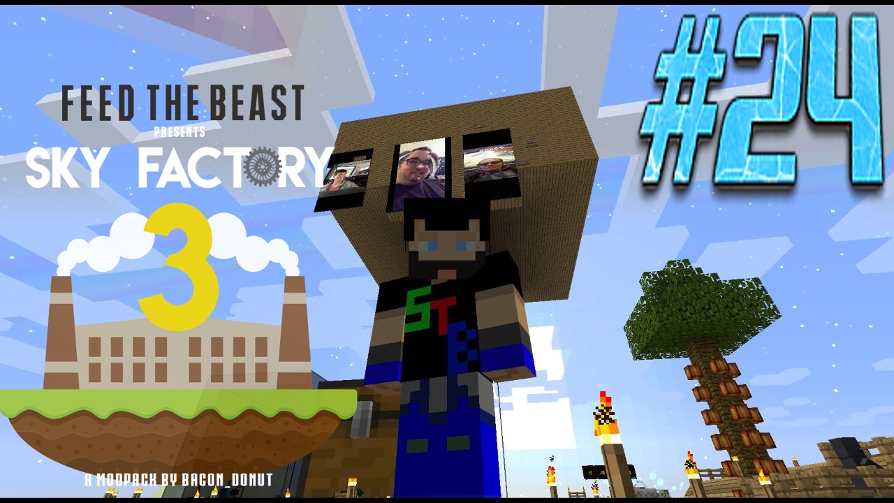 Minecraft Sky Factory 3 New Stuff Wither Kills And Ender Dragon