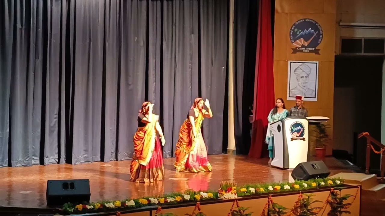Garhwali dance/ Student dance/ Uttarakhand/ CSIR-IHBT Palampur/ गढ़वाली नृत्य