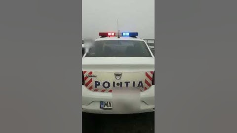 Șofer pe A1 pe contrasens prins de poliție