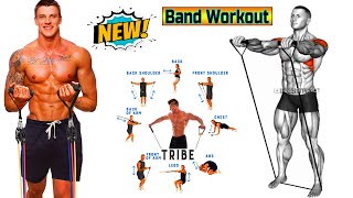 Build Muscle and Tone with this Home Resistance Band Workout