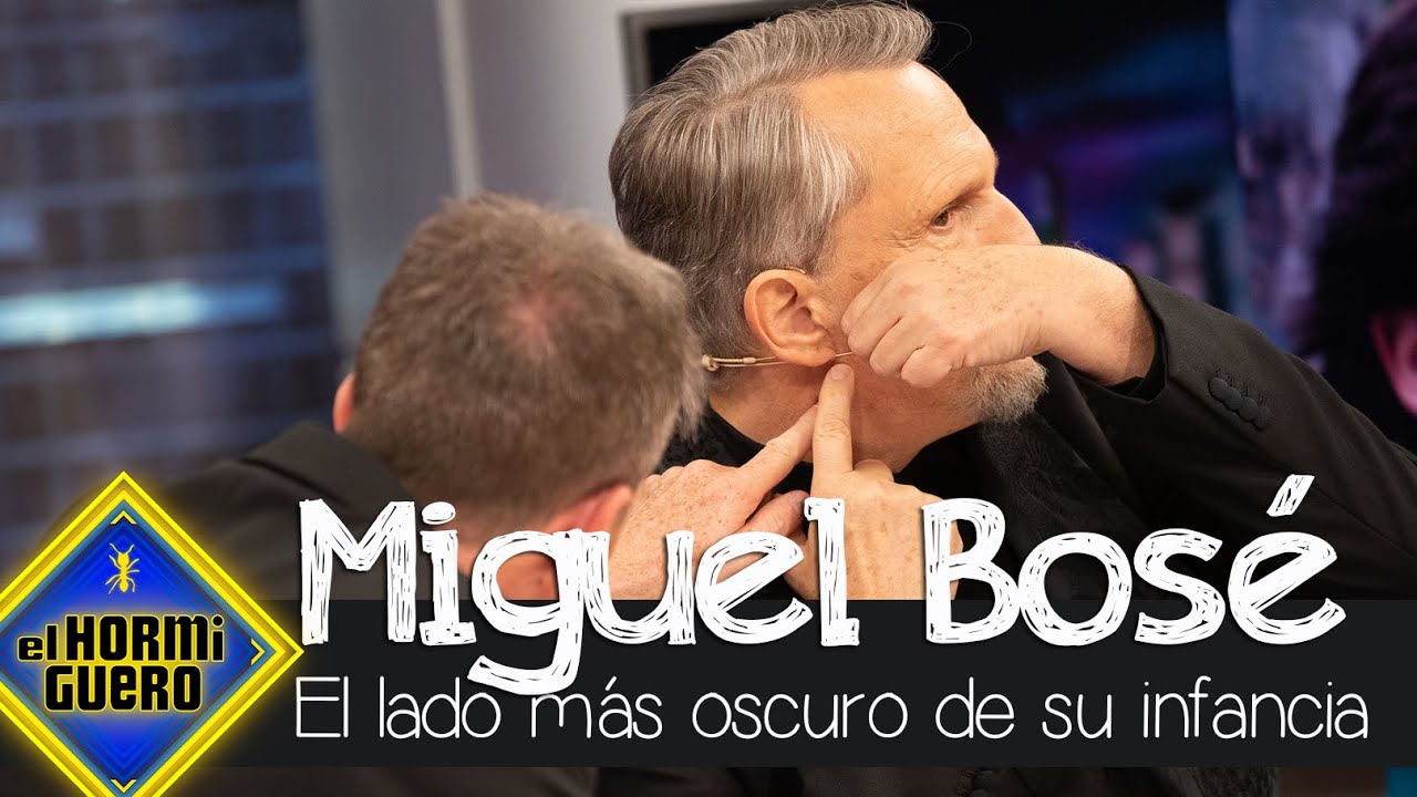 Miguel Bosé relata el lado más oscuro de su infancia - El Hormiguero