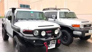 Falken Wildpeak A/T3w Tires and TRD Pro Wheels - FJ Cruiser