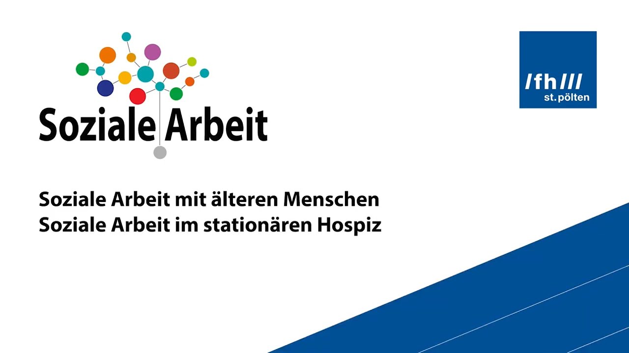 Soziale Arbeit mit älteren Menschen - Soziale Arbeit im stationären Hospiz