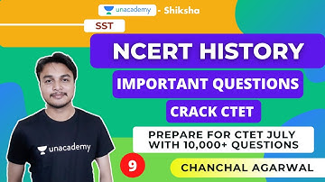 NCERT History | Important Questions | Prepare for CTET with 10,000+ Questions by Chanchal | shiksha