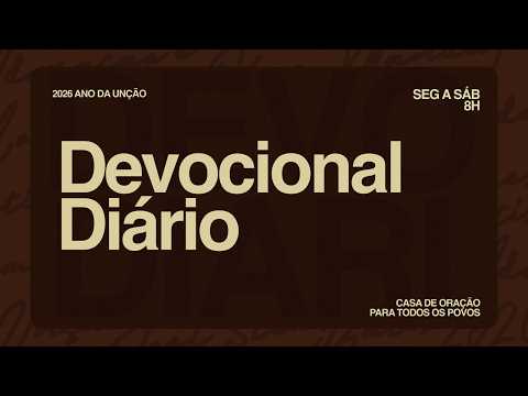 DEVOCIONAL APASCENTAI | SEMANA 37: UNGIDOS SE TORNAM DEPENDENTES DE DEUS! | 07/09/2026