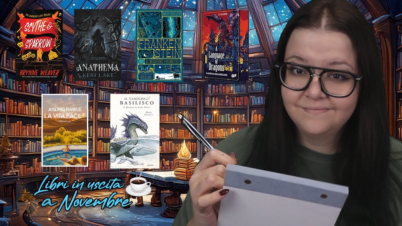 Libri 📚 in uscita a Novembre ☕ che non dovresti perderti (2025) 📅