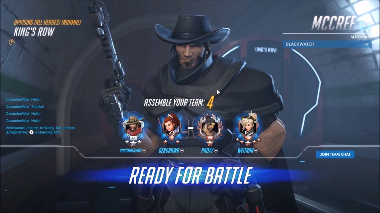 Overwatch, Uprising Event, McCree