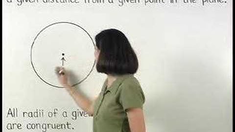 Definition of a Circle - Radius of a Circle - MathHelp.com