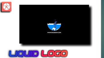 Liquid Logo Text Animation in KiNEMASTER and PixelLab Tutorials in hindi || How to make Intro In Pho