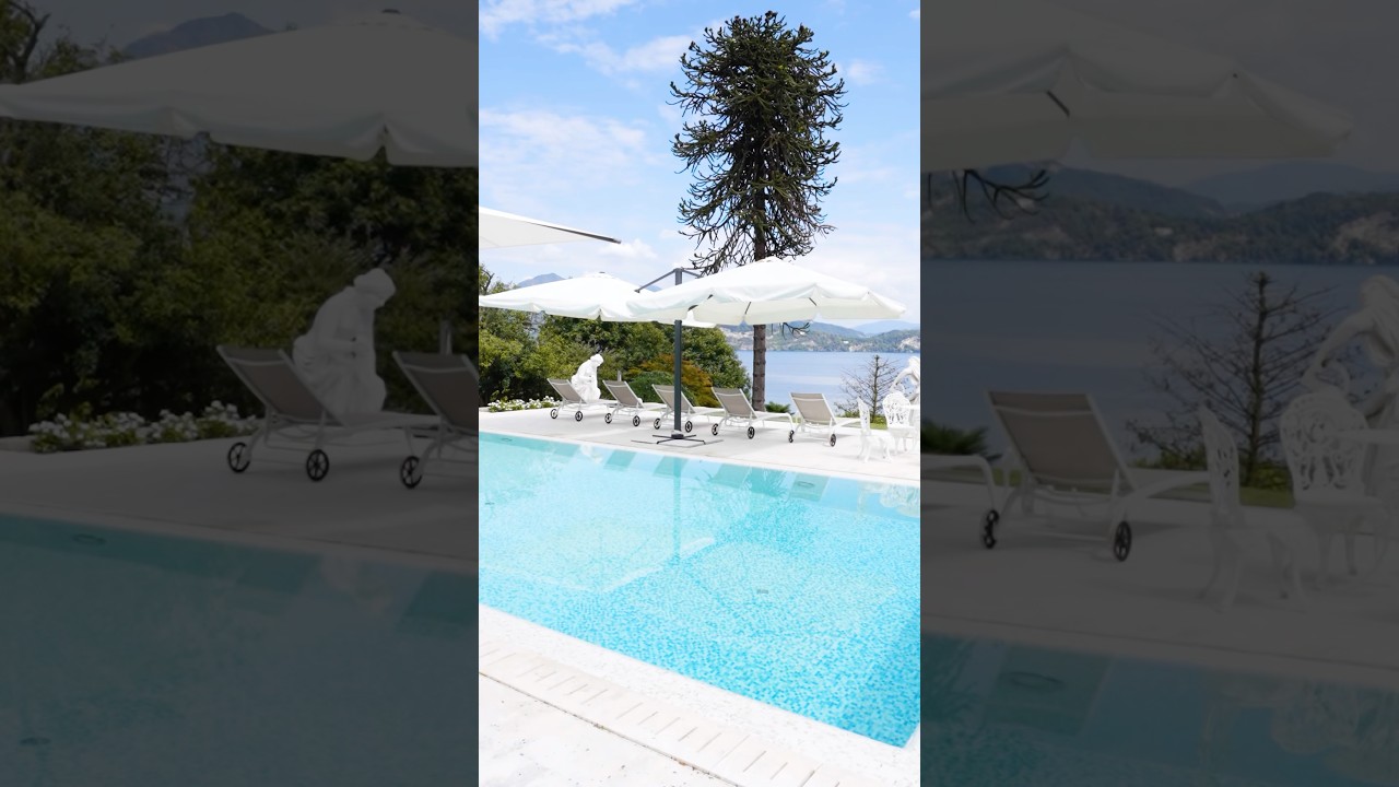 The villa on Lake Maggiore once belonged to Napoleon III’s family 👑🌊 