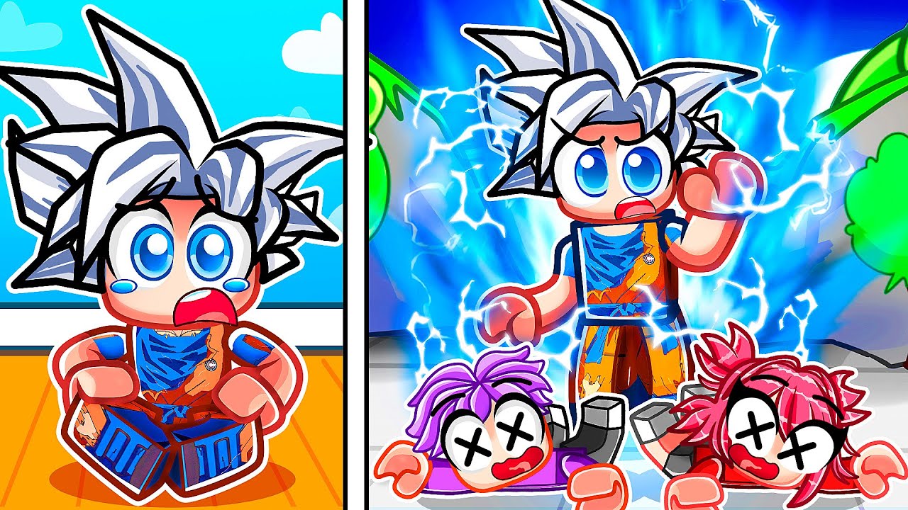 Рождение SUPER SAIYAN INFINITE в Roblox Strongest Battlegrounds!