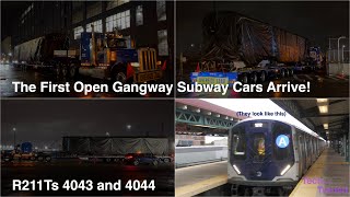 ⁴ᴷ ᴴᴰᴿ First Open Gangway R211T Subway Cars Arrive in New York City!