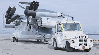 Japanese V-22 Ospreys Arrive at Iwakuni