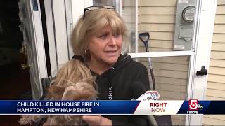 Child killed in early-morning fire
