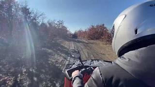 Quad Biking In Kosovo (600cc) + Crash!