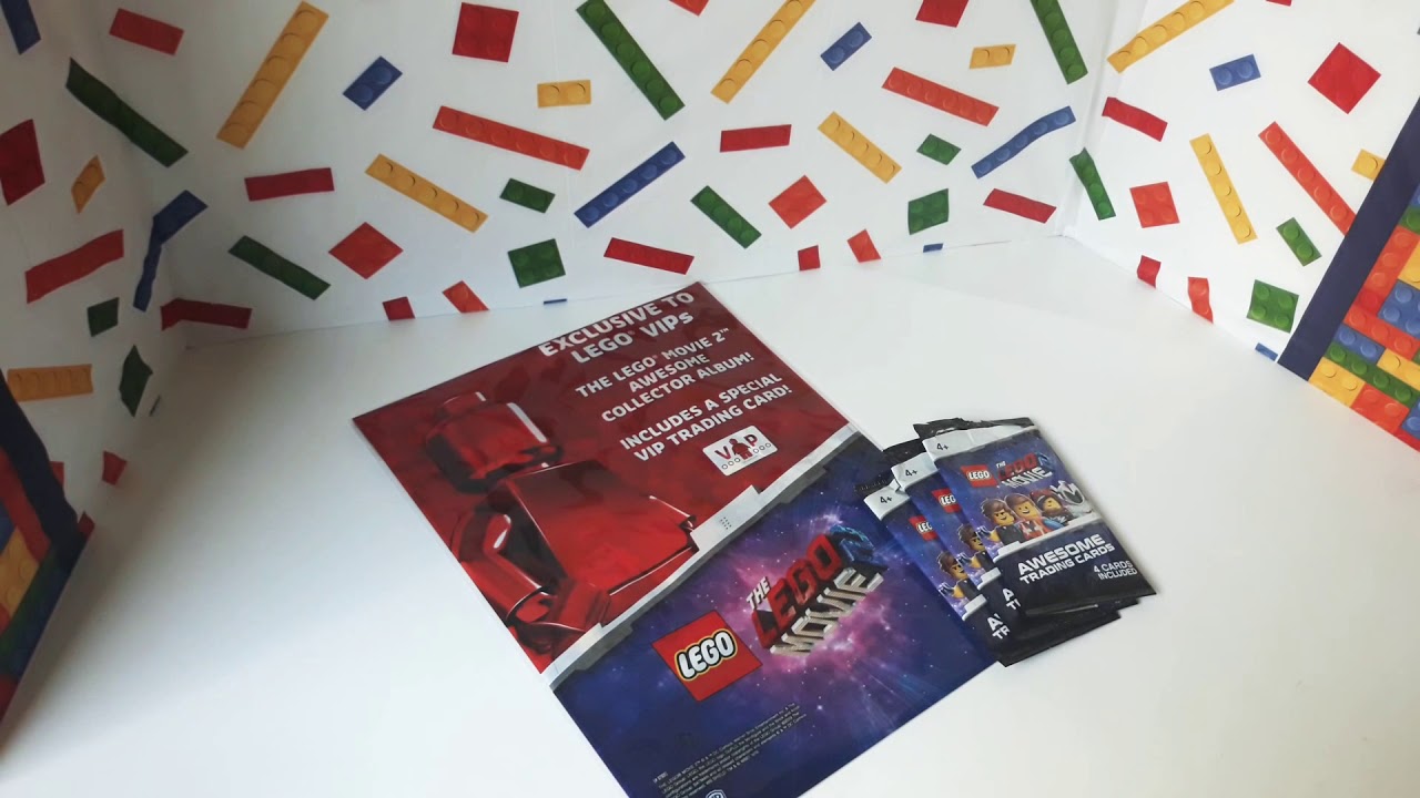 (Part 1) The Lego Movie 2 Awesome Collector Album!