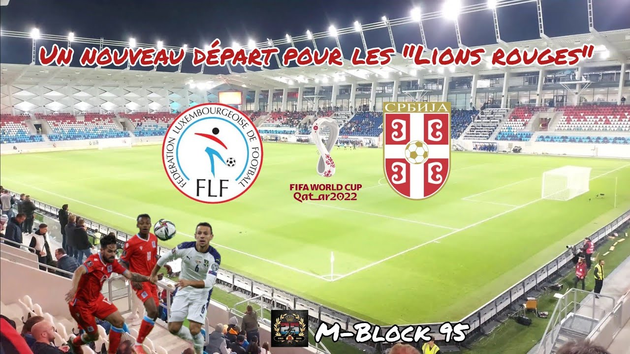 Ma première au nouveau stade de Luxembourg ! // Luxembourg - Serbie | VLOG#39 (M-Block 95)