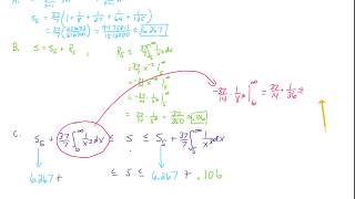Compute the 5th partial sum S_5. Estimate the error. Find a better estimate of the sum (Series 7)