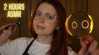 [ASMR 2 HOURS] At the Barbershop | Taking care of your hairloss