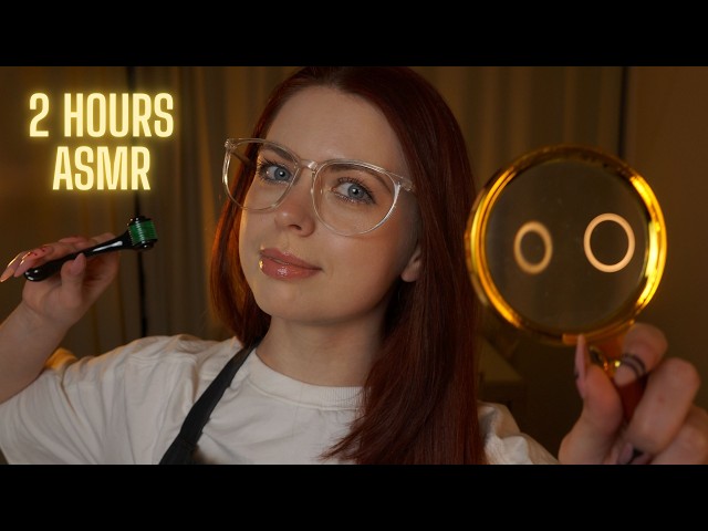 [ASMR 2 HOURS] At the Barbershop | Taking care of your hairloss