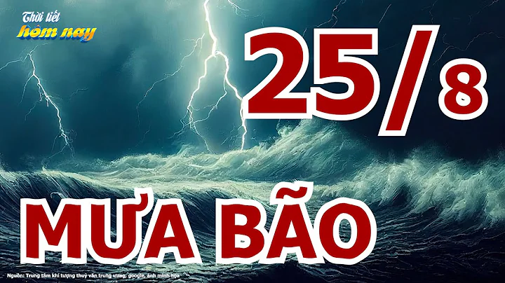 Dự báo thời tiết đêm nay và ngày mai 25/8| Mưa bão | Dự báo các vùng trên cả nước