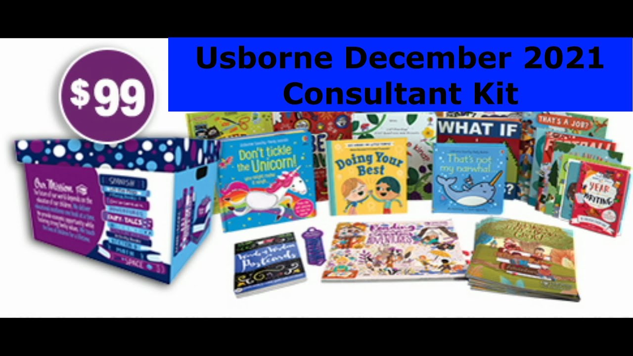 December 2021 Usborne Consultant Kit YouTube