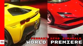 Ferrari SF90 Stradale At World Premiere