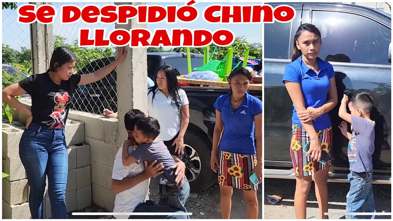 Chino Se Despidio De Su Familia( Esto Fue Su Último Adiós) No Supo Valorar Su Familia Y Lo Perdio