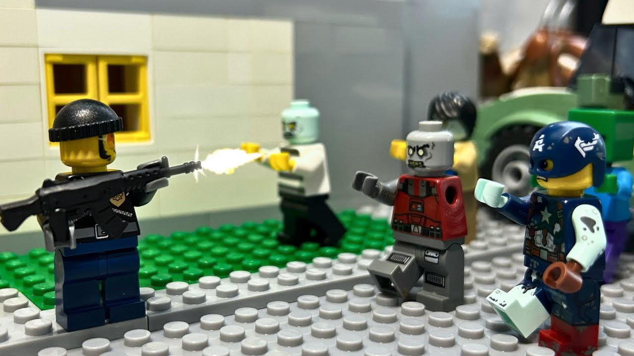 Lego Zombie Apocalypse | Stop Motion - YouTube
