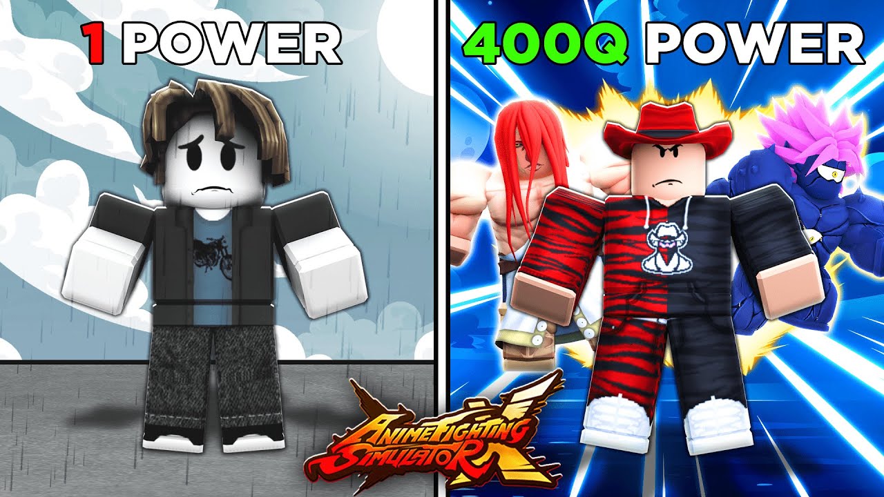 Roblox Anime Fighting Simulator (Compra e Venda)