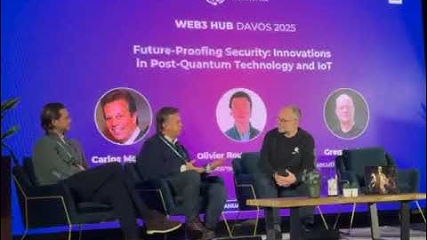 Carlos Moreira at Web3 Hub Davos 2025!