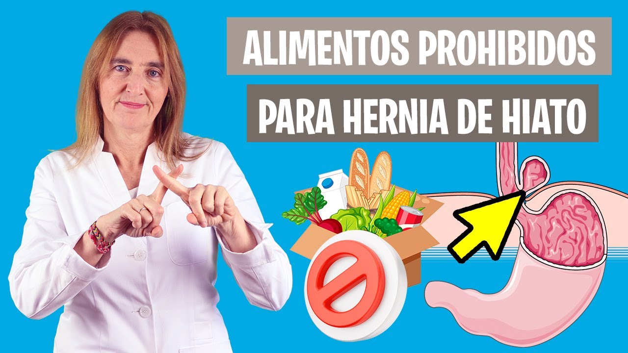 NO COMAS ESTO si TIENES HERNIA DE HIATO | Esta dieta empeora tu hernia de hiato | Nutrición clínica