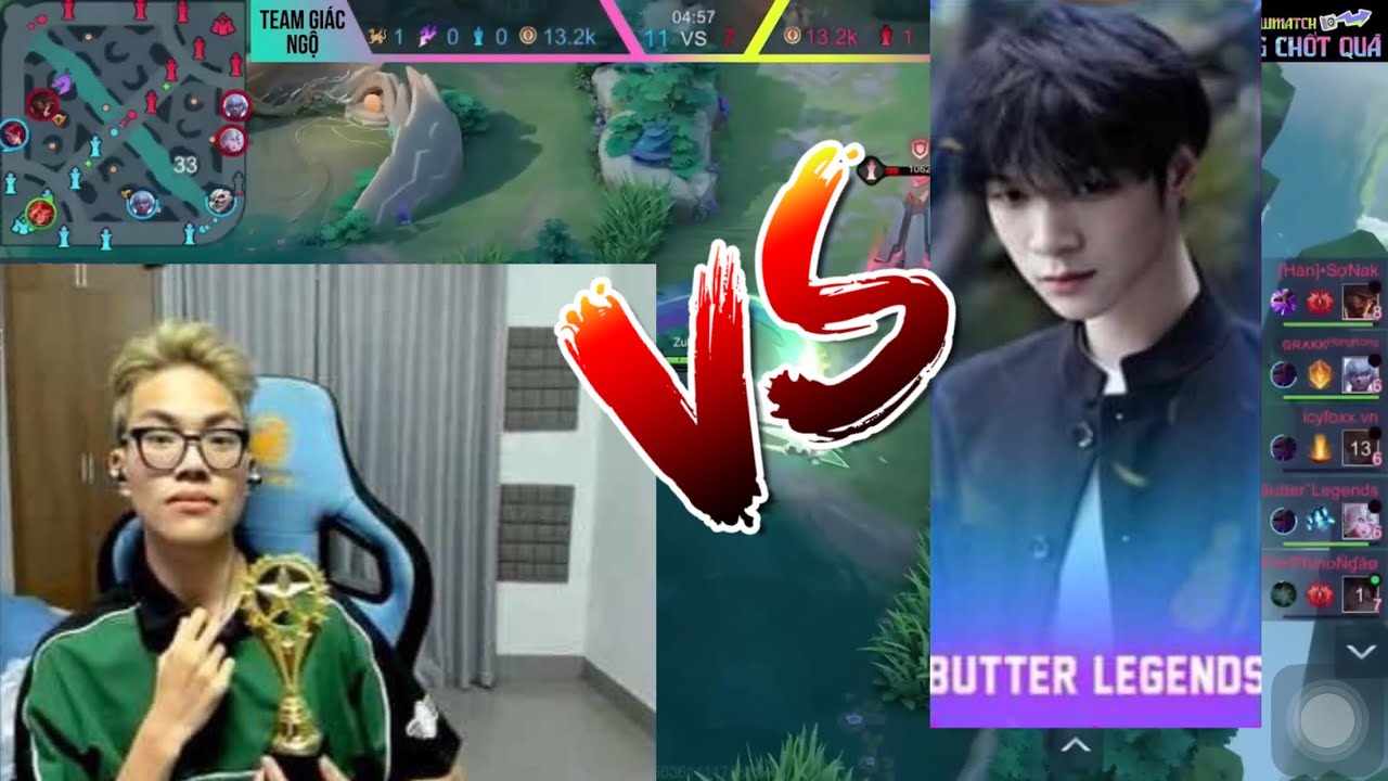 Trần Bình cầm Ngộ Không vào đấu giải đối đầu Butter Legends và cái kết ...