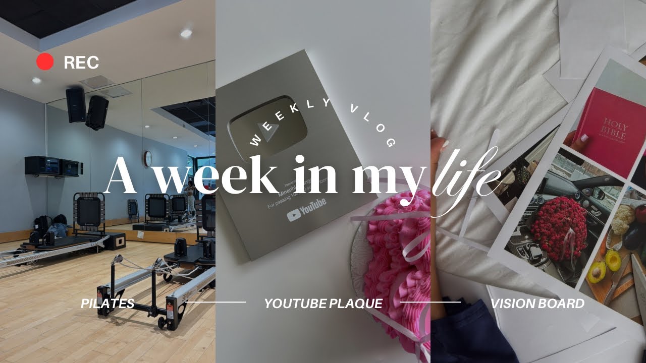 #vlog | my plaque is here! vision board, shopping + many more