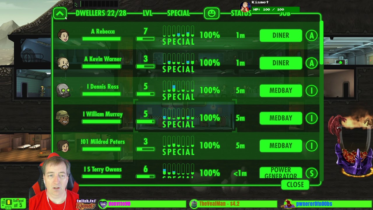 BSE 315 Fallout Shelter | Getting MOAR PEEPS S03062018