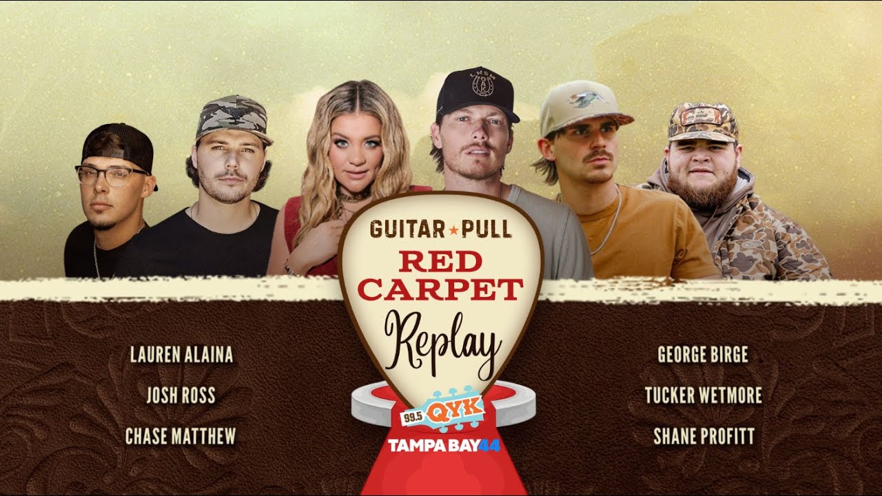 99.5 QYK’s Red Carpet Replay | Behind the Scenes of Guitar Pull 2025